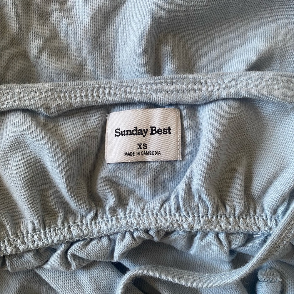 Aritzia LouLou Camisole Blue XS - Picture 4 of 4